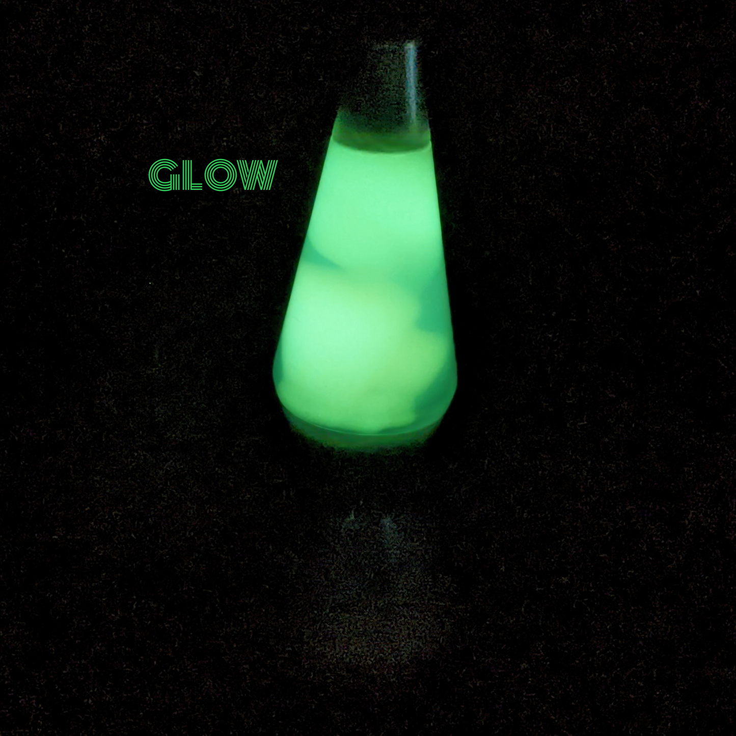 Lava lamp silicone butt plug dildo glow