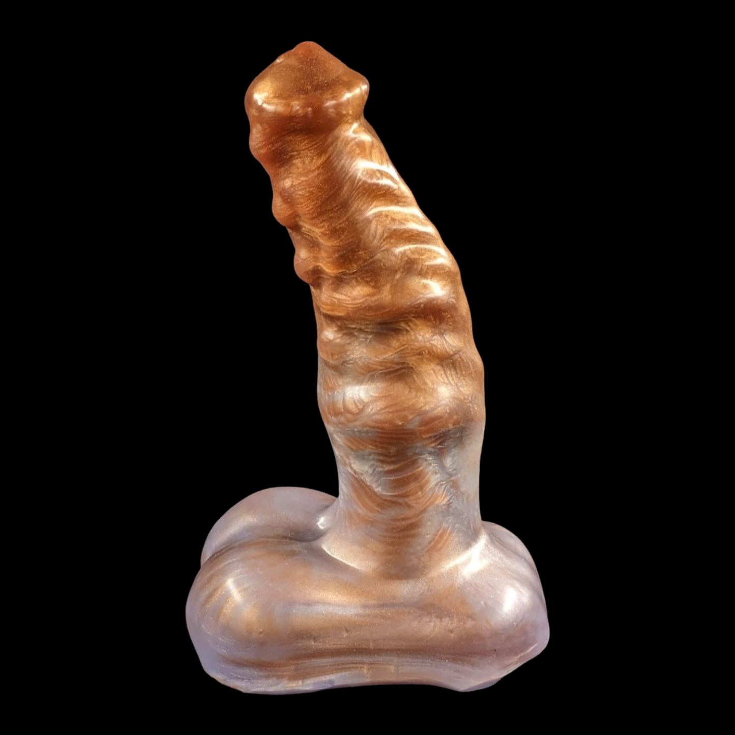 Hippogriff dildo copper purple