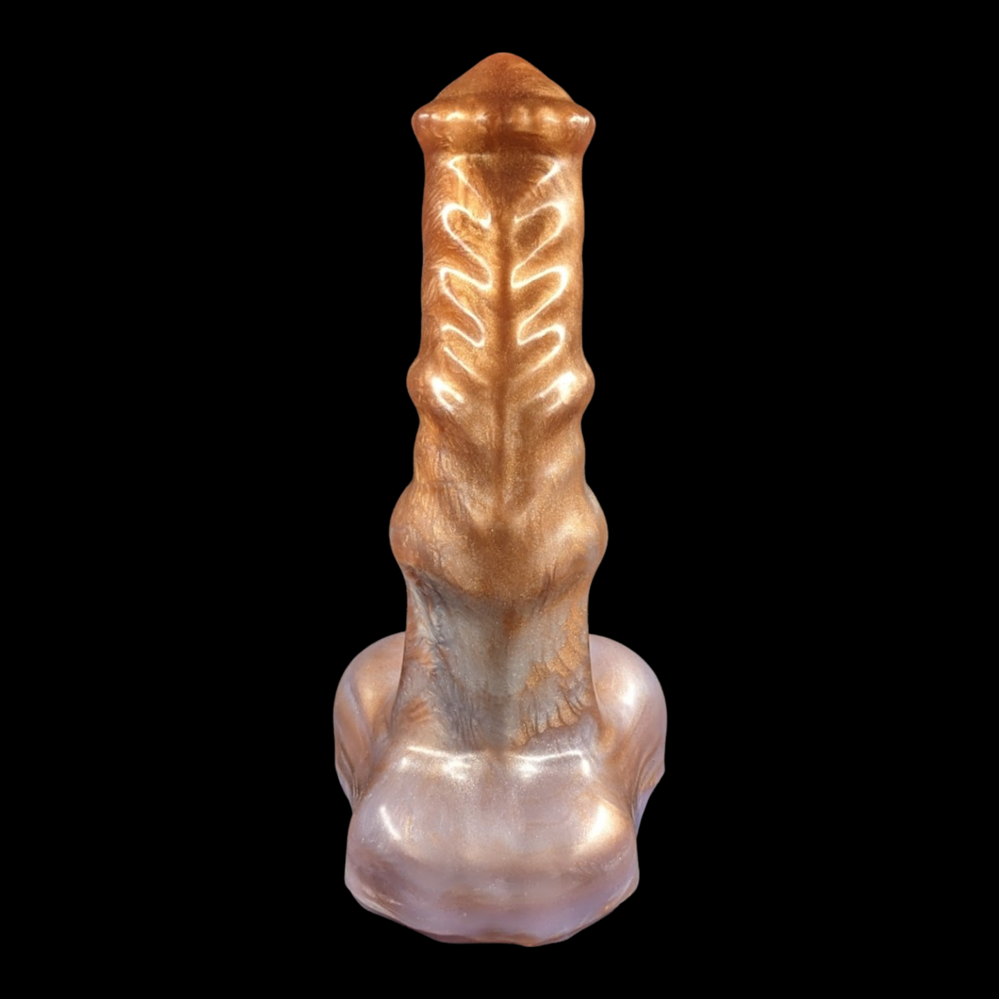 Hippogriff dildo copper purple