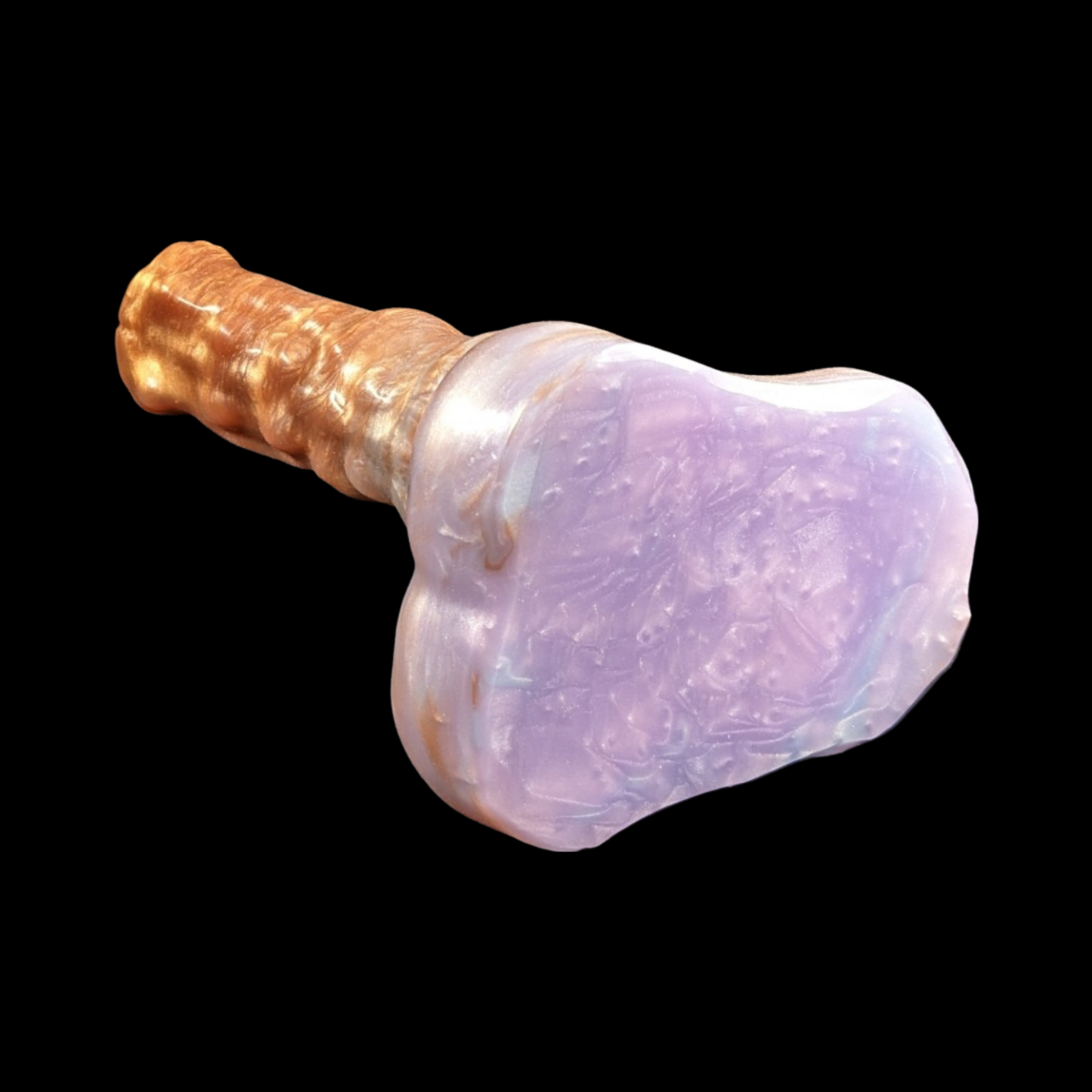 Hippogriff dildo copper purple