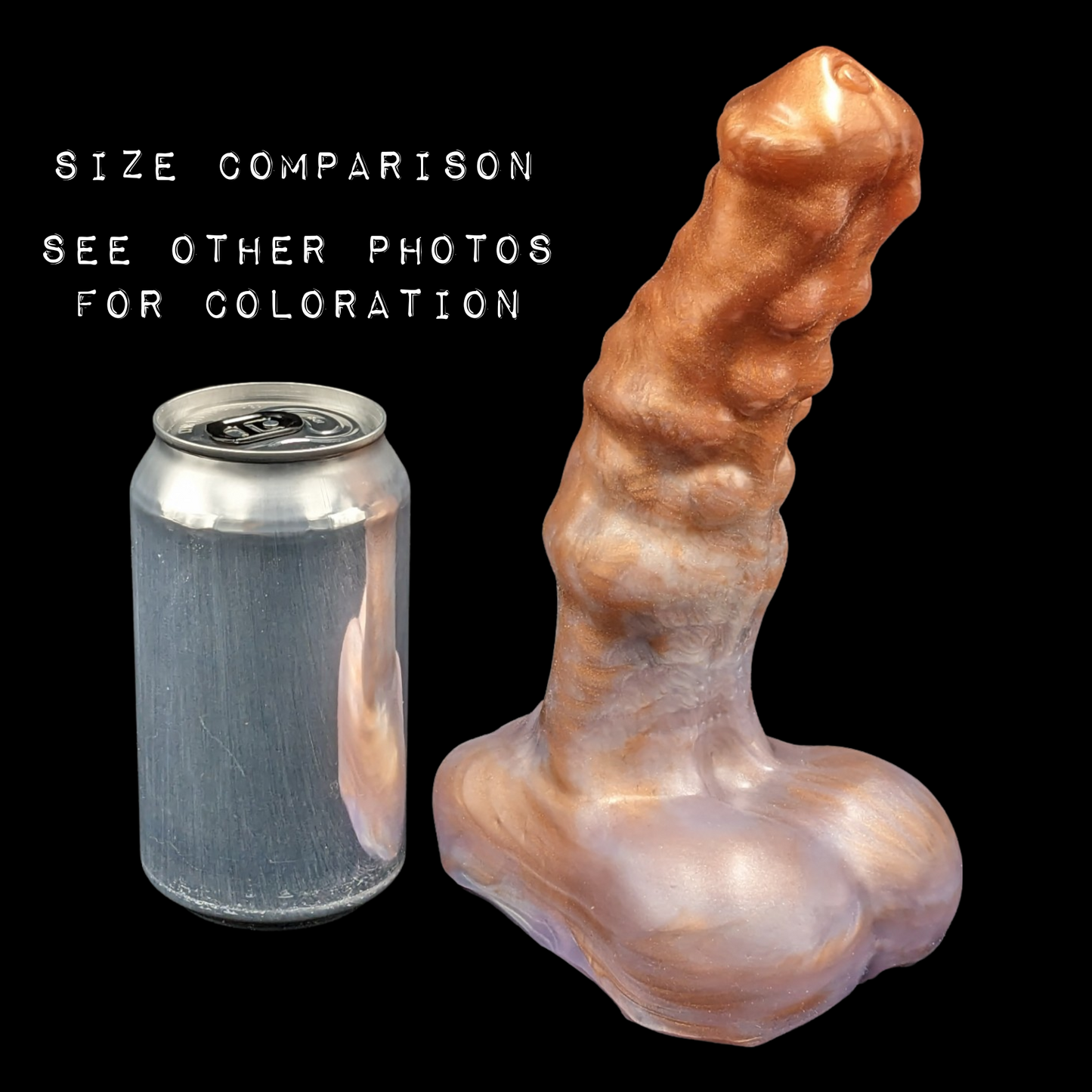 Hippogriff dildo size comparison