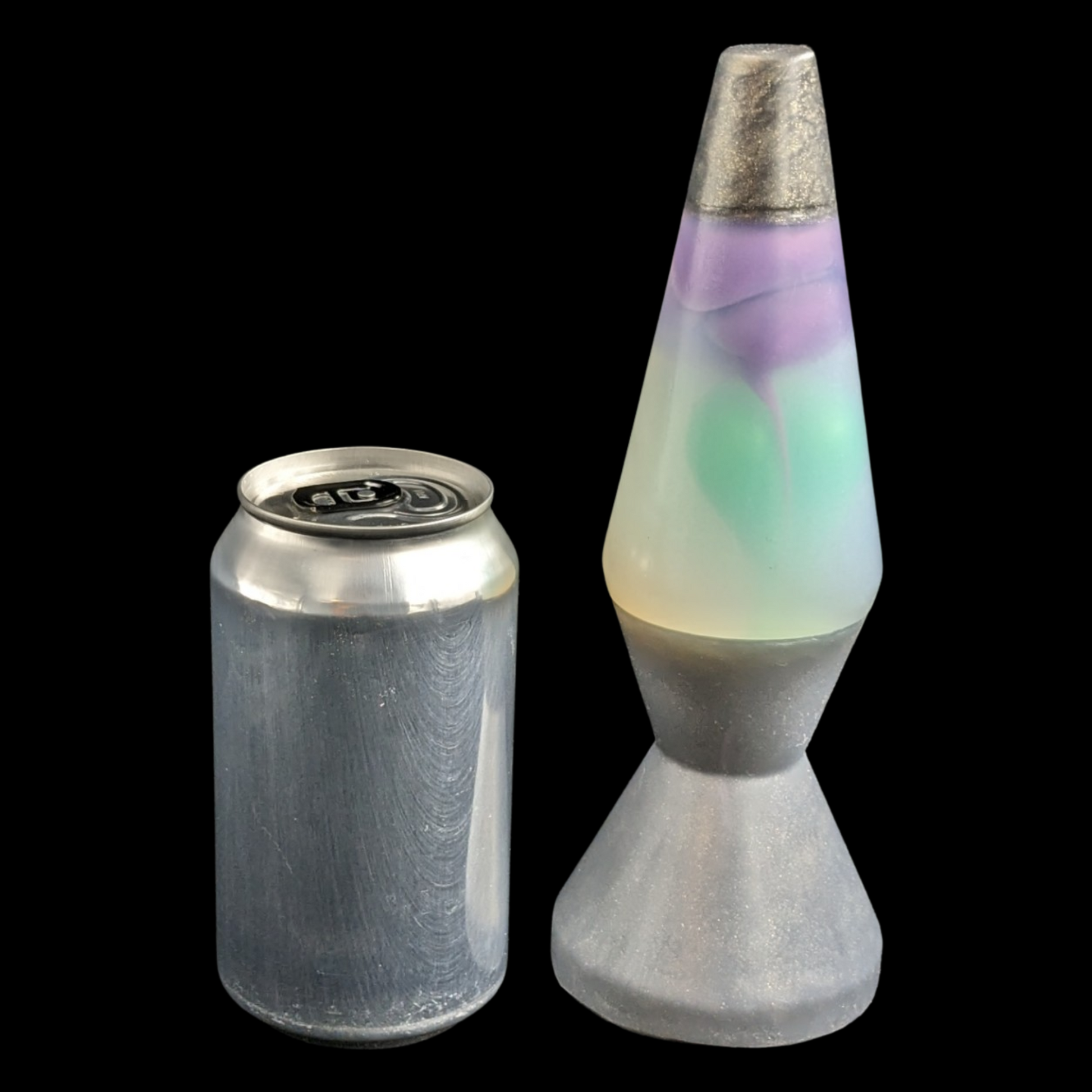 Lava lamp silicone butt plug dildo size comparison
